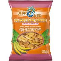 Plantain Chips Extra Sweet 80g AFROASE